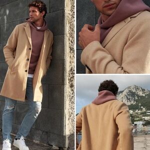Men's A&F Topcoat